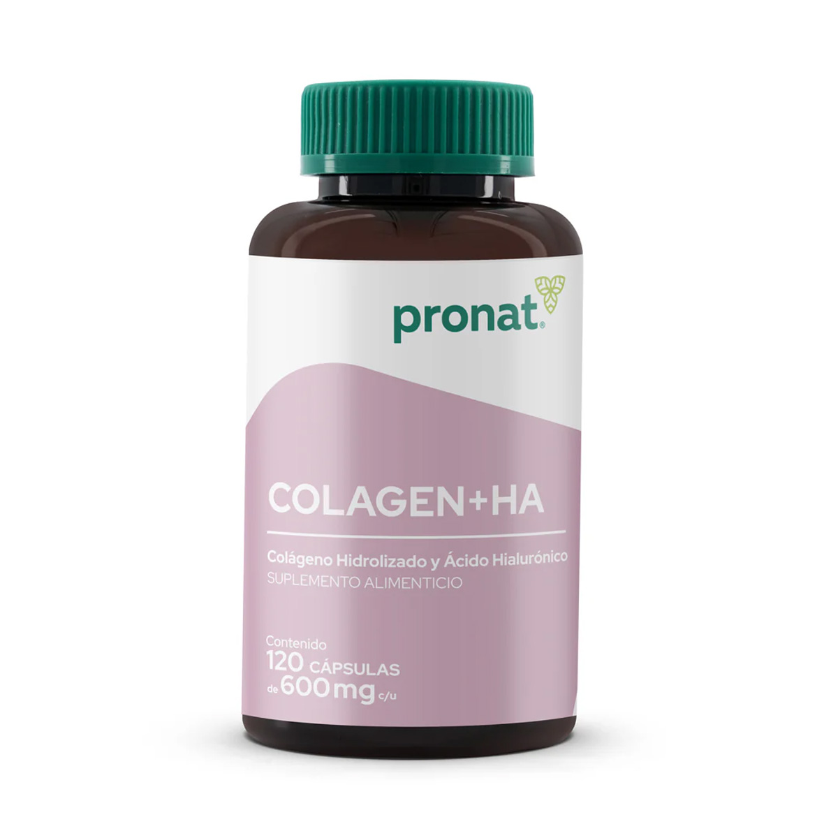 Colágen + HA Suplemento Alimenticio 600 Mg 120 Cápsulas Pronat Colagen ...