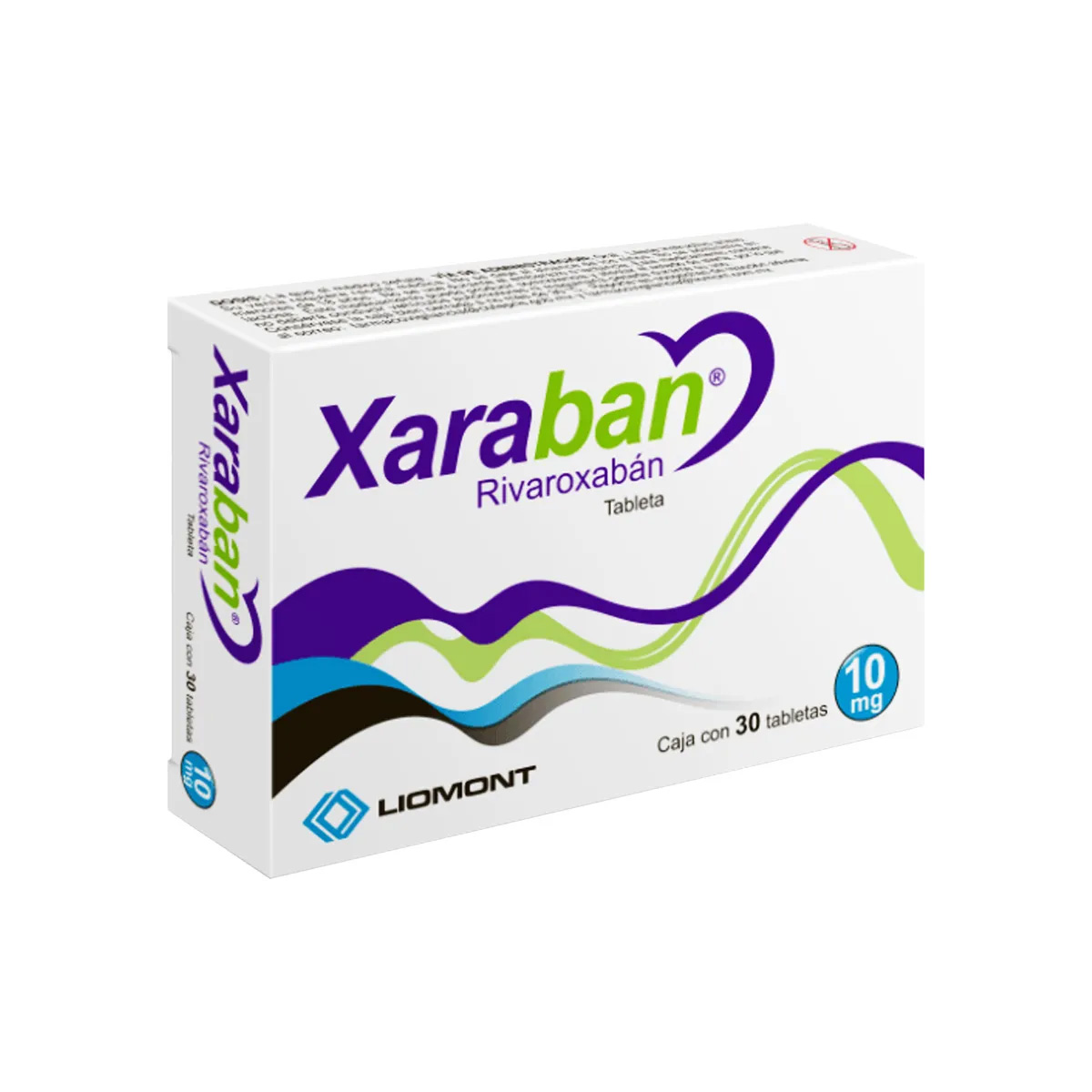 XARABAN 10 MG 30 TAB