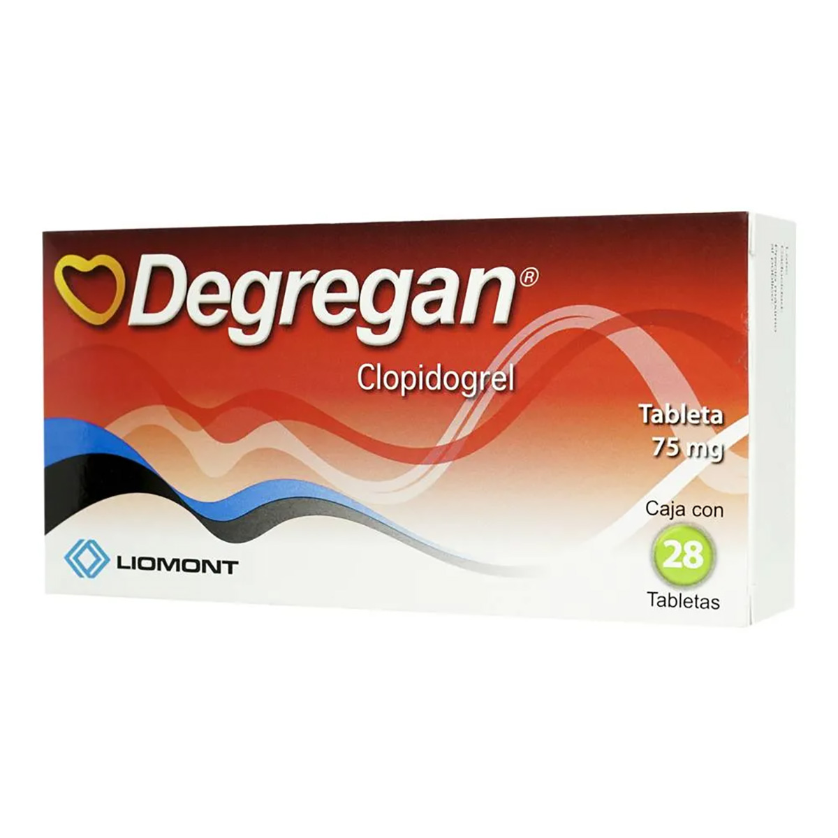 DEGREGAN 75 MG 28 TAB
