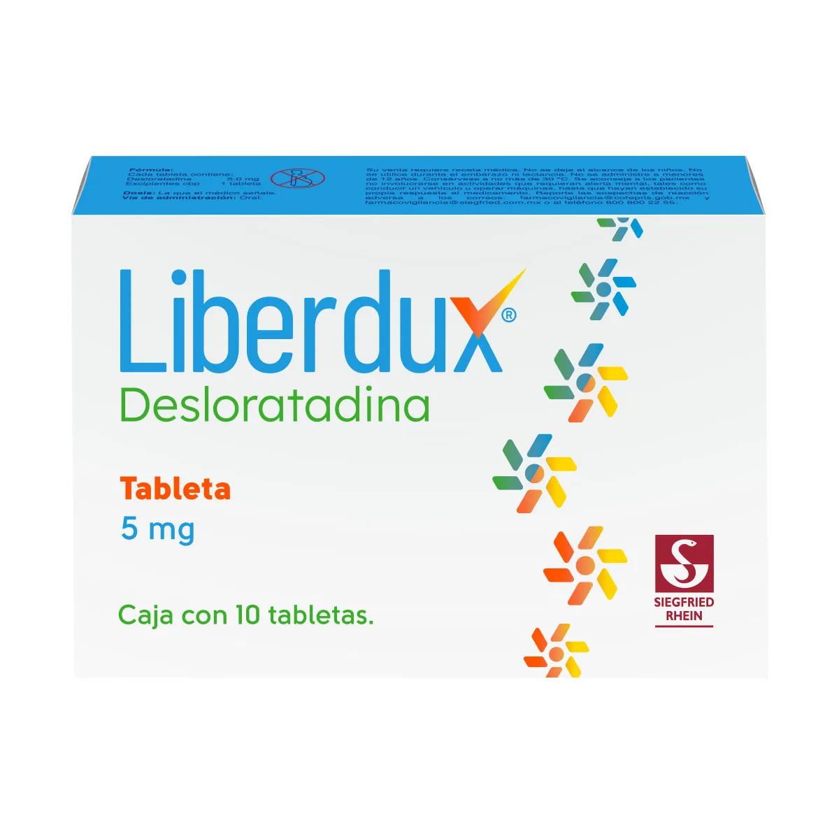 LIBERDUX 5 MG 10 TAB             N