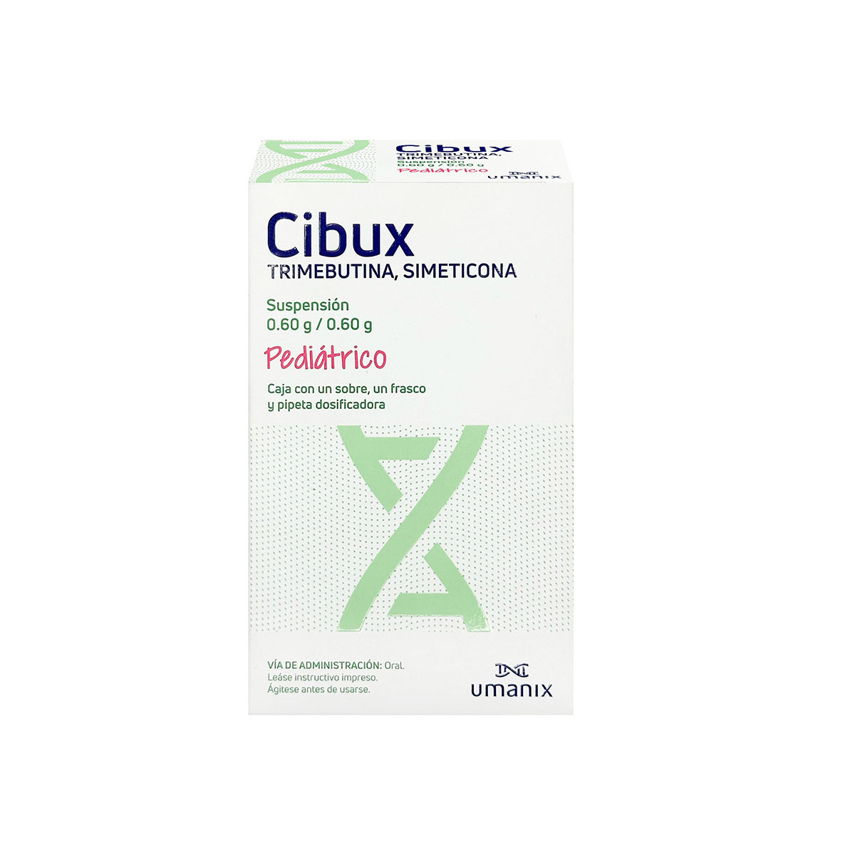 CIBUX PEDIA 0.60/0.60G SUSP+PIPETN
