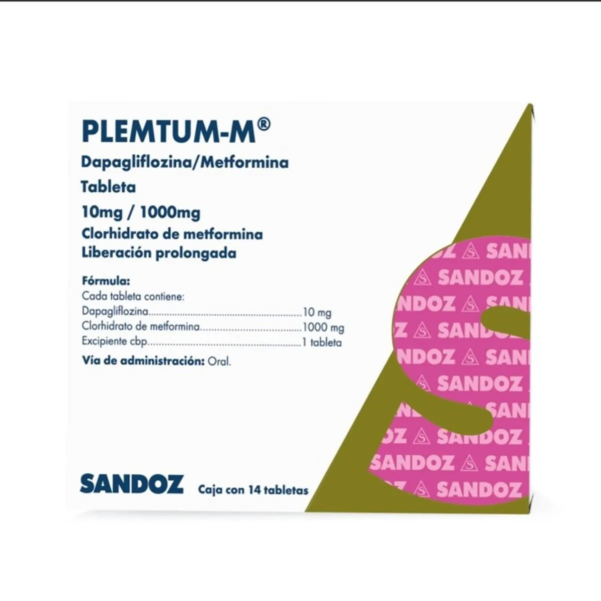 PLEMTUM-M LP 10/1000MG 14 TAB    N